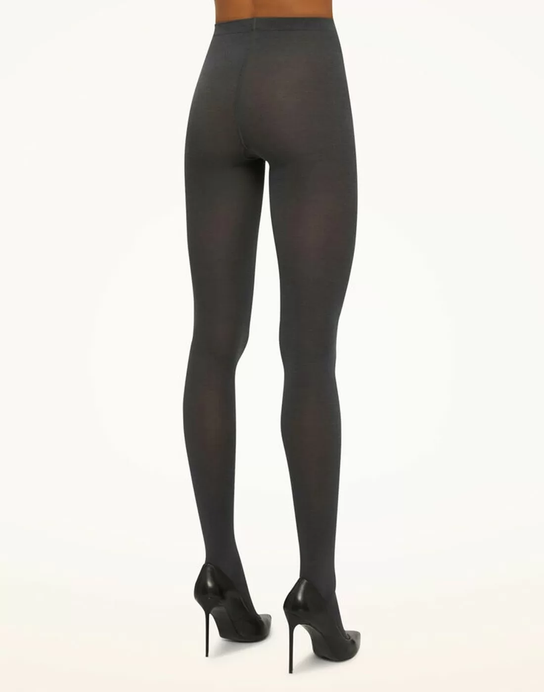wolford merino ull strømpebukse anthracite grå