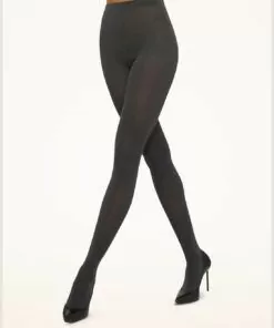 wolford merino ull strømpebukse anthracite grå