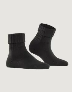burlington plymouth ullsokk dame svart