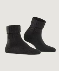 burlington plymouth ullsokk dame svart