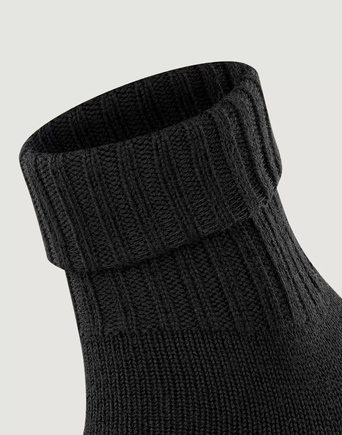 burlington plymouth ullsokk dame svart