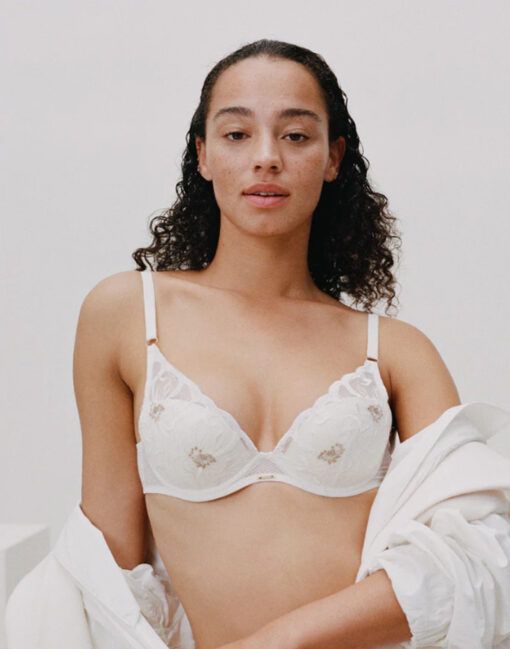 chantelle plunge BH chantelle ivory gold