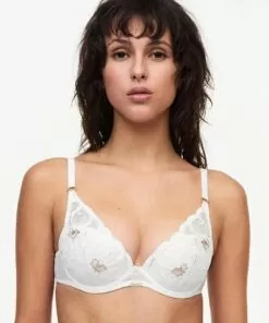 chantelle plunge BH chantelle ivory gold