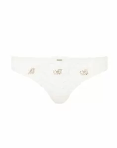 chantelle fleurs stringtruse ivory gold