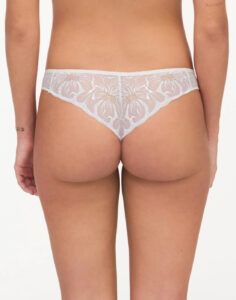 chantelle fleurs stringtruse ivory gold