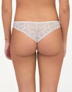 chantelle fleurs stringtruse ivory gold