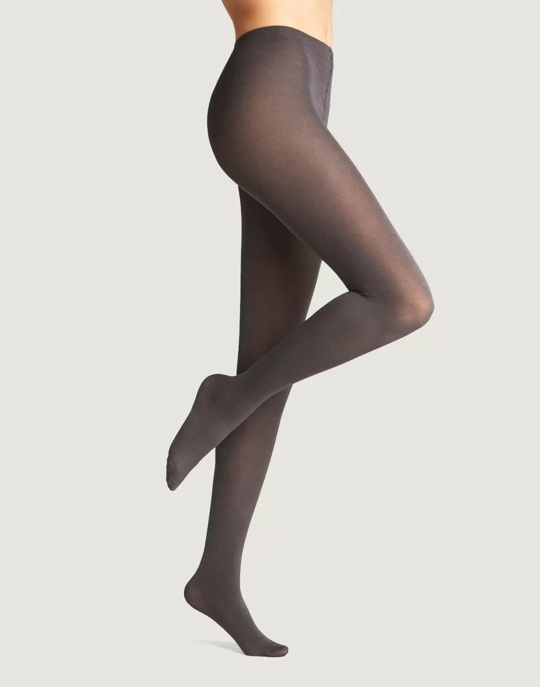 falke cotton touch strømpebukse mørkegrå