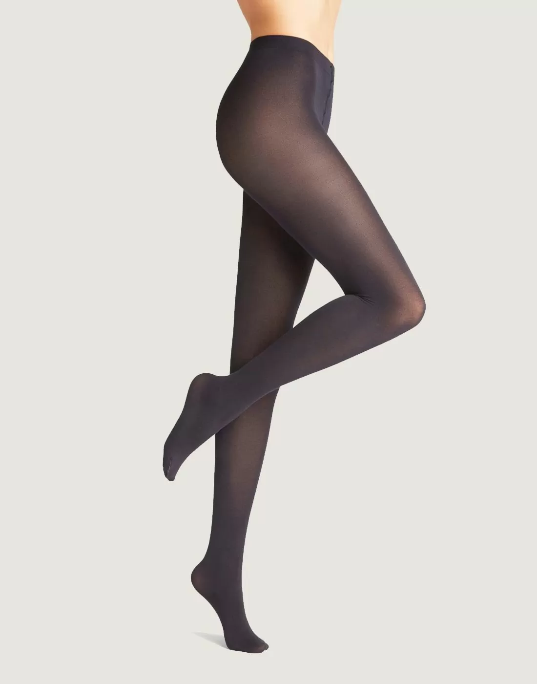 falke cotton touch bomull strømpebukse marine blå