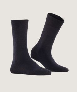 falke sensitive berlin ullsokk dark navy blå