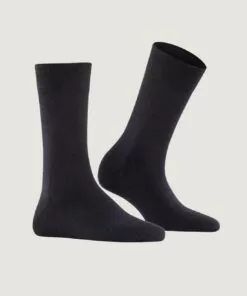 falke sensitive berlin ullsokk dark navy blå