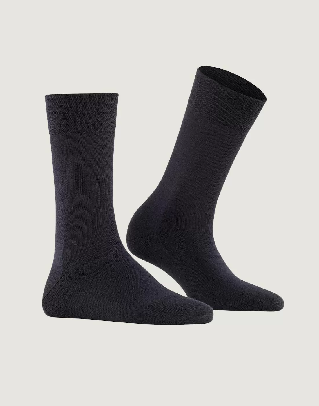 falke sensitive berlin ullsokk dark navy blå