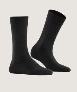 falke sensitive berlin ullsokk black svart
