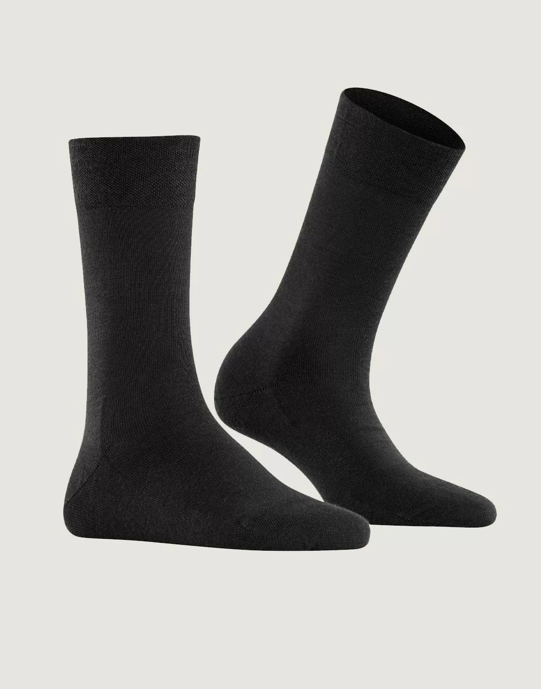 falke sensitive berlin ullsokk black svart