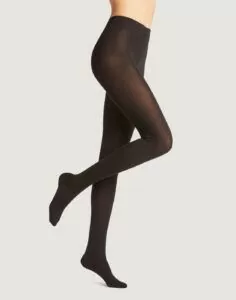 falke softmerino ull strømpebukse svart black
