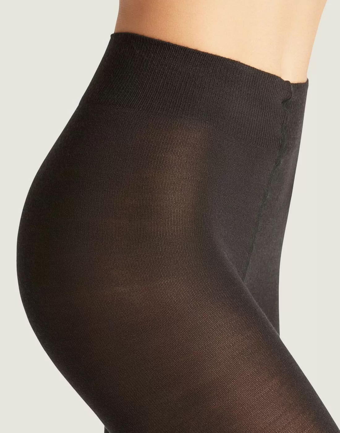 falke softmerino ull strømpebukse svart black