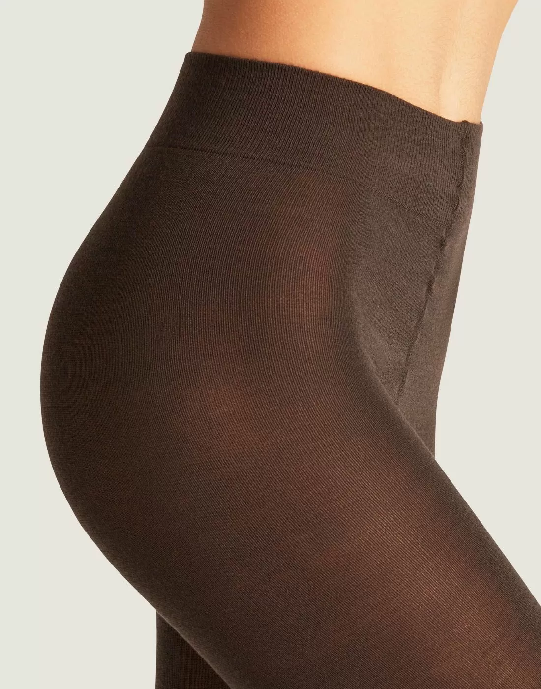 falke softmerino ull strømpebukse dark brown brun