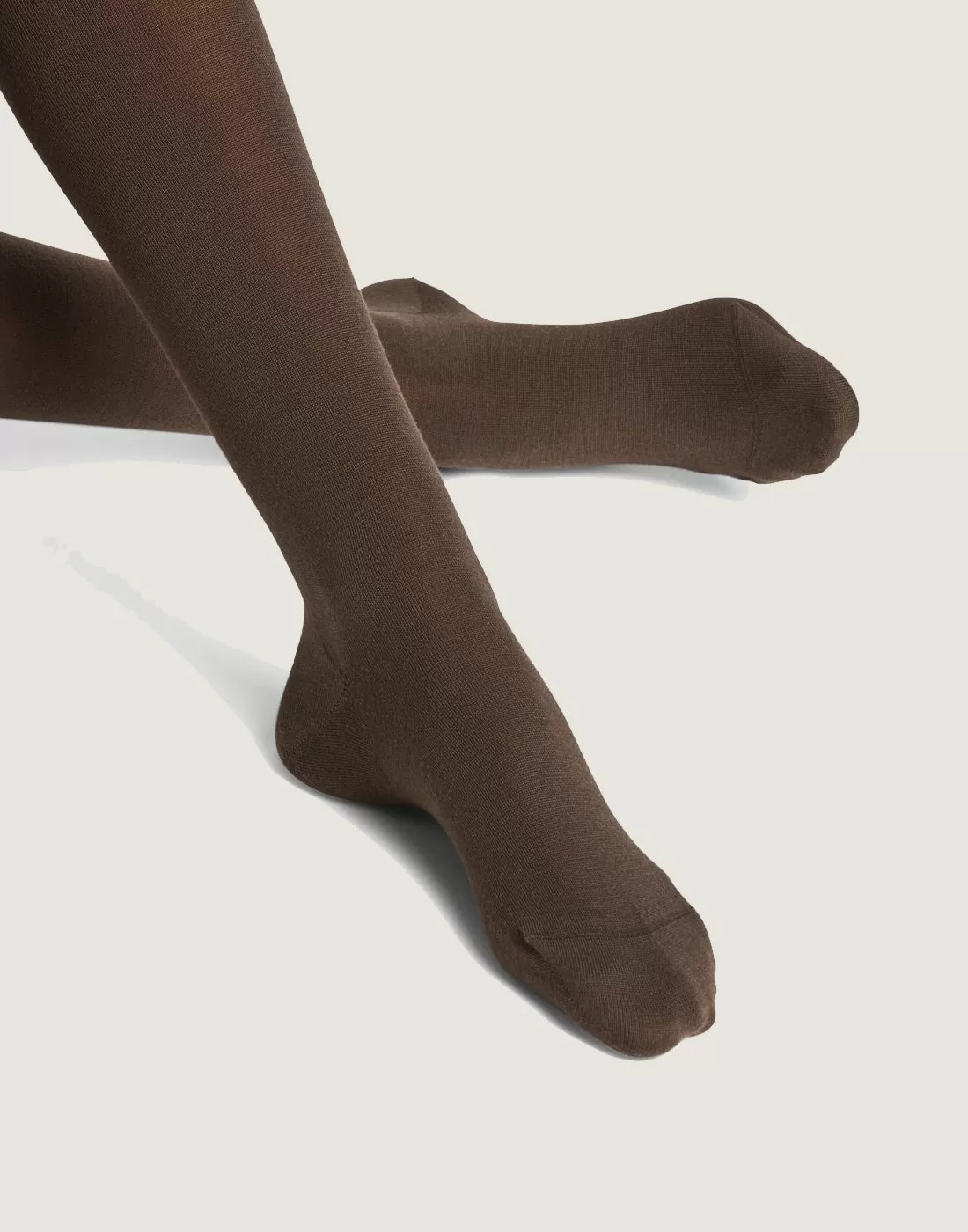 falke softmerino ull strømpebukse dark brown brun