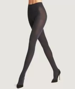 falke softmerino ull strømpebukse dark navy