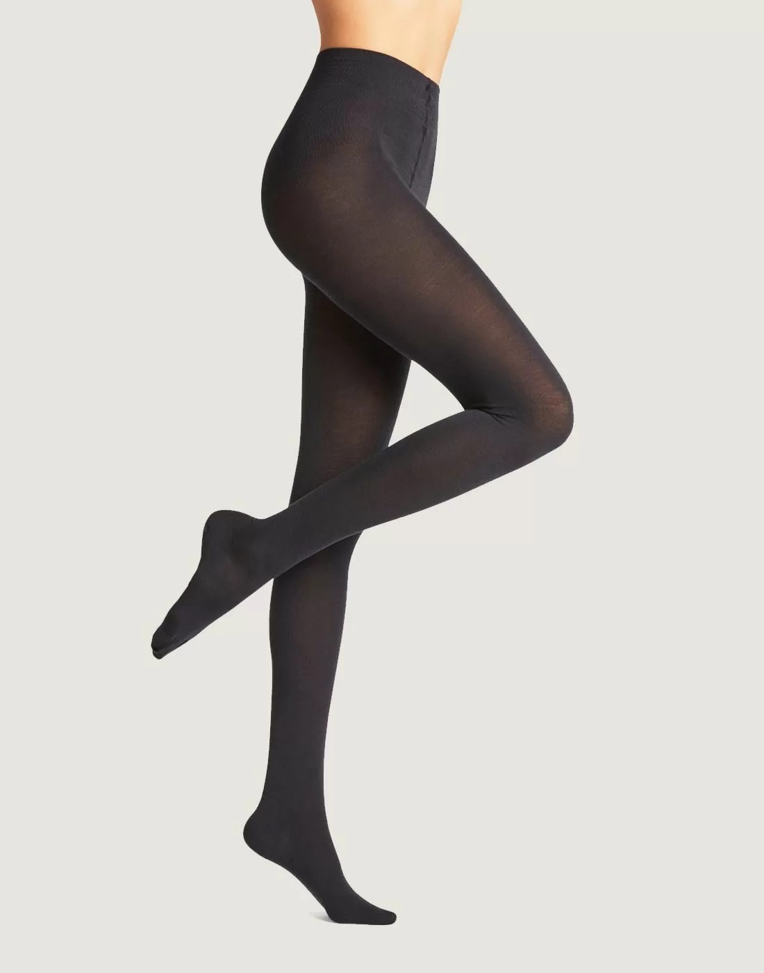 falke softmerino ull strømpebukse dark navy