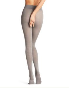 falke softmerino ull strømpebukse light grey grå