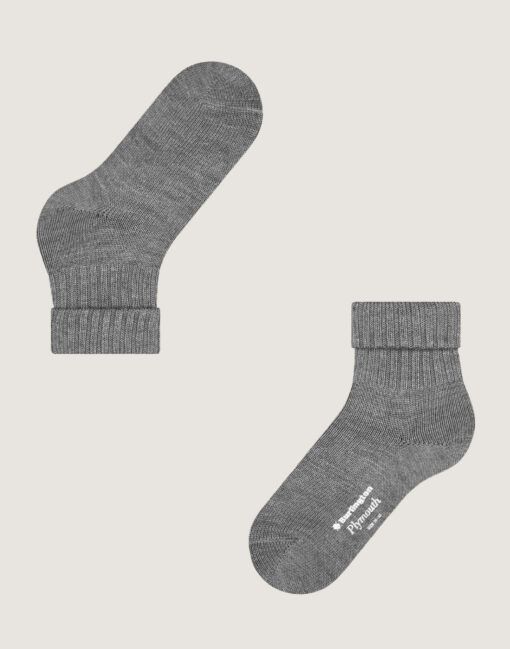 falke plymouth ullsokk dark grey