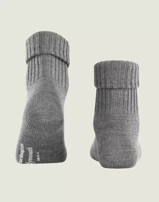 falke plymouth ullsokk dark grey