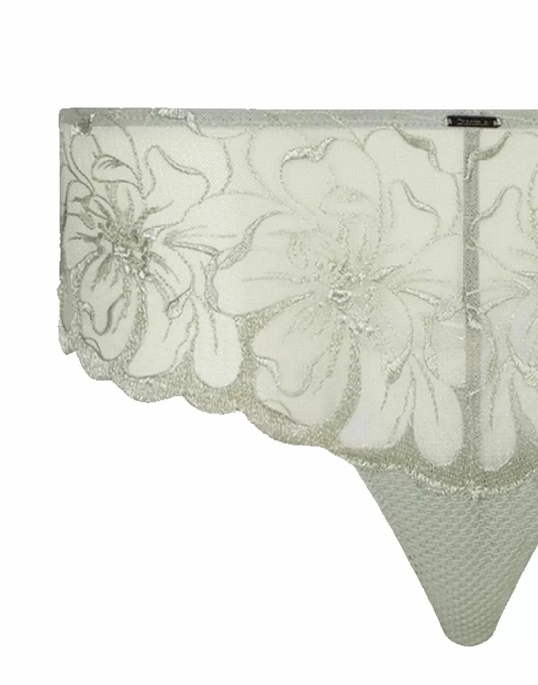 chantelle fleurs hipster string truse green tea