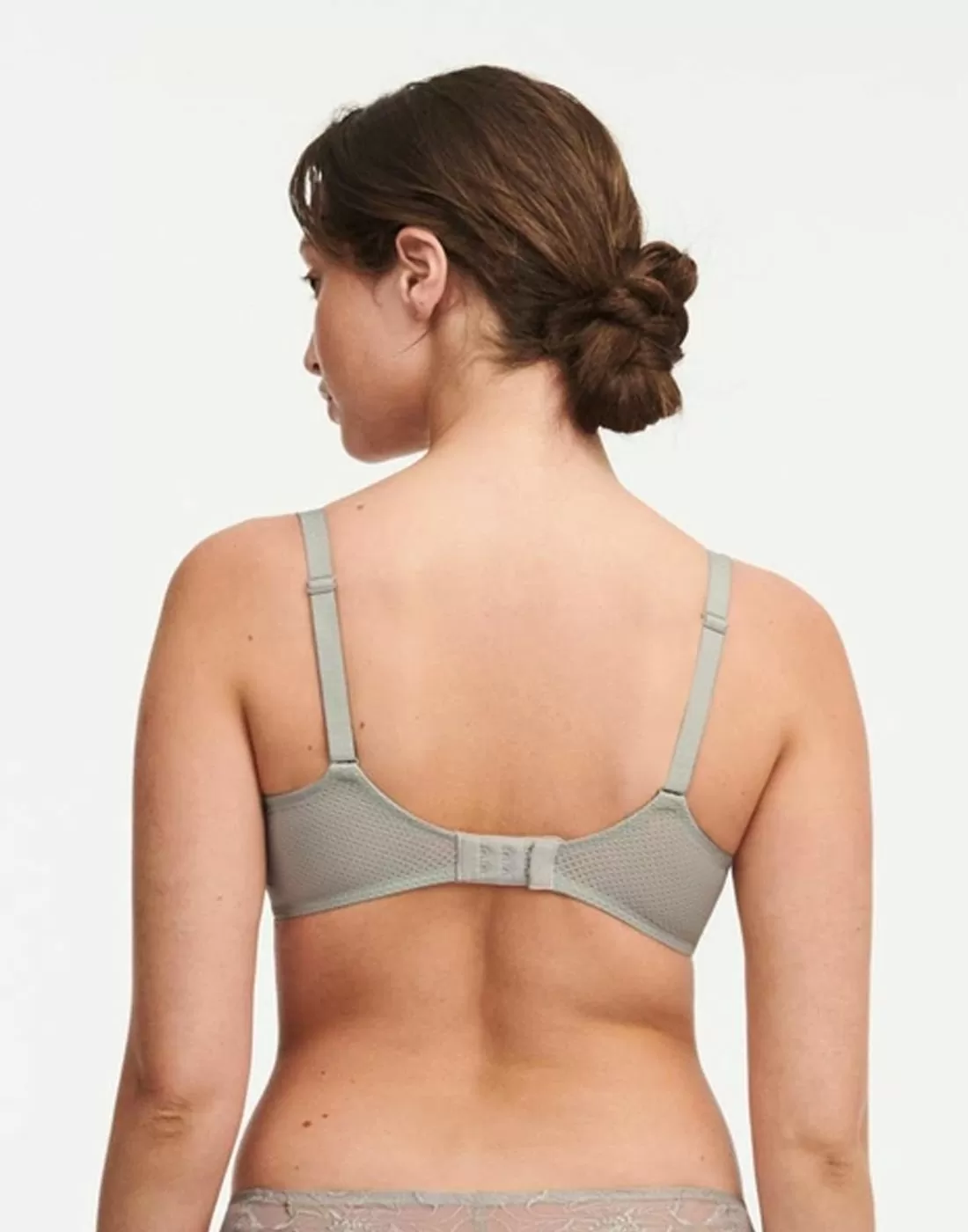 chantelle fleurs demi BH green tea