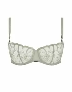chantelle fleurs demi BH green tea