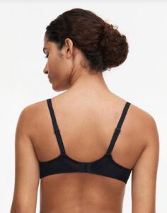 chantelle fleurs BH svart