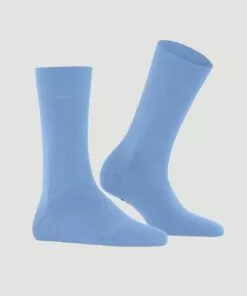 Falke Sensitive Berlin ullsokk artic blue