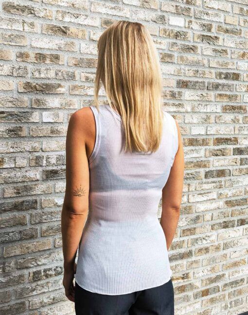 Oscalito ull silke topp offwhite