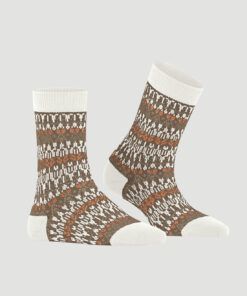 Falke Christmas Eve - Ullsokk, Offwhite