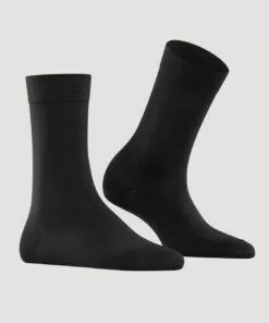 Falke Cotton Touch sokk black