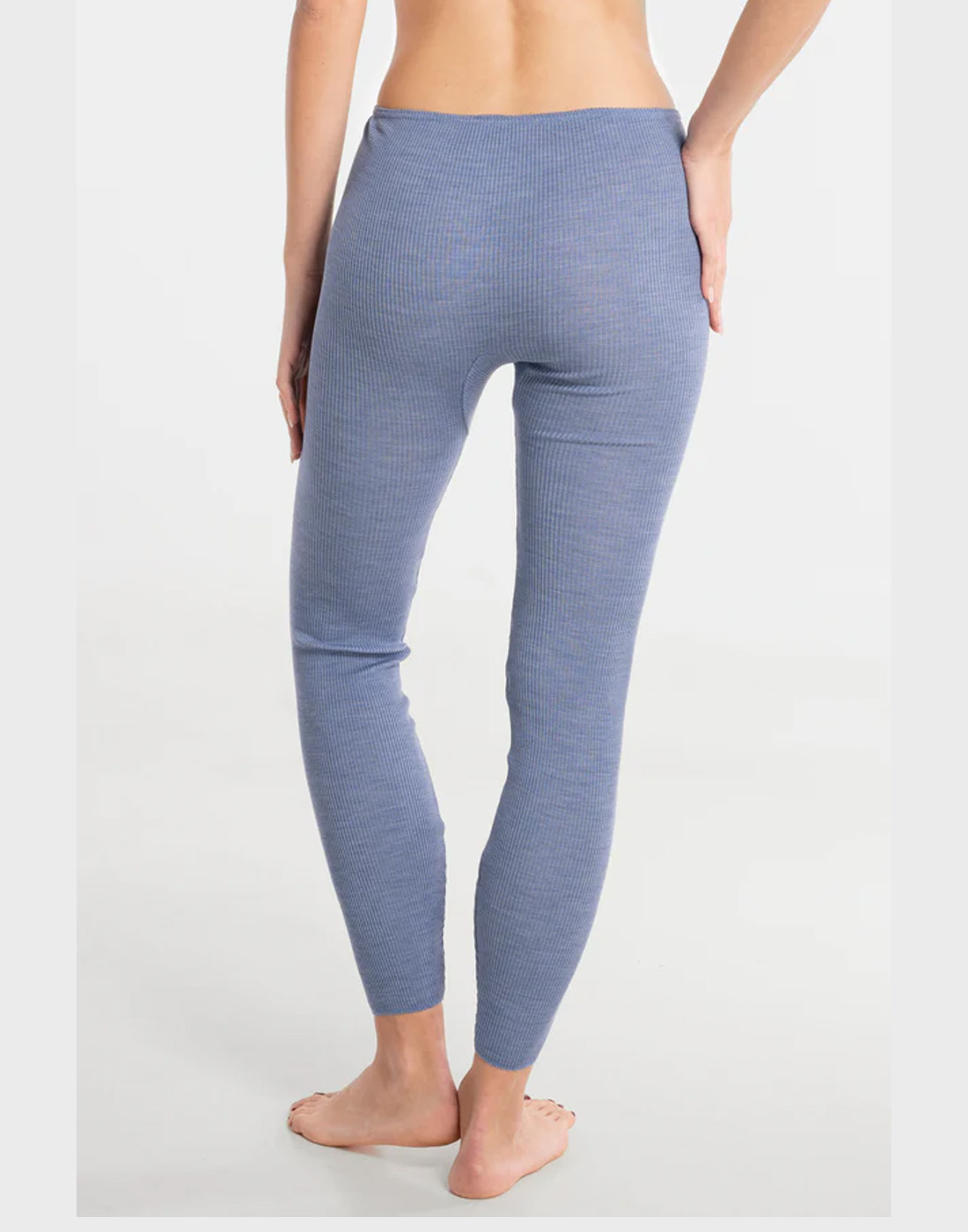 oscalito stillongs ull silke ortensia blå