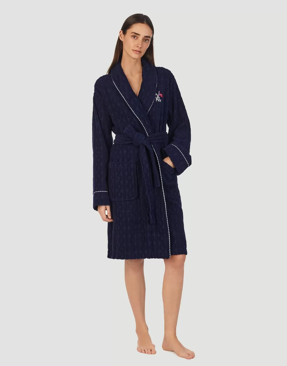 morgenkåpe,frottee,badekåpe,ralphlauren