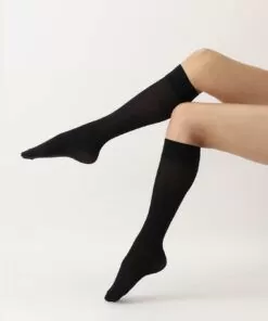 oroblu opaque 50 knestrømpe black svart