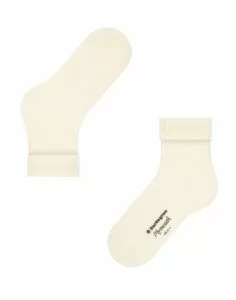 burlington plymouth ullsokk dame wool white