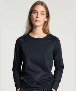 pysjtopp,pysjoverdel,genser,calida,nattøy,homewear,koseklær,bomull,sleepwear