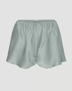 shorts,silke,silk,pure,light,petrol,lady,aevnue,nattøy,silkeshorts