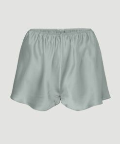 shorts,silke,silk,pure,light,petrol,lady,aevnue,nattøy,silkeshorts