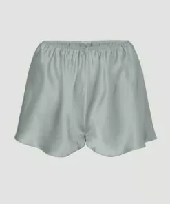shorts,silke,silk,pure,light,petrol,lady,aevnue,nattøy,silkeshorts