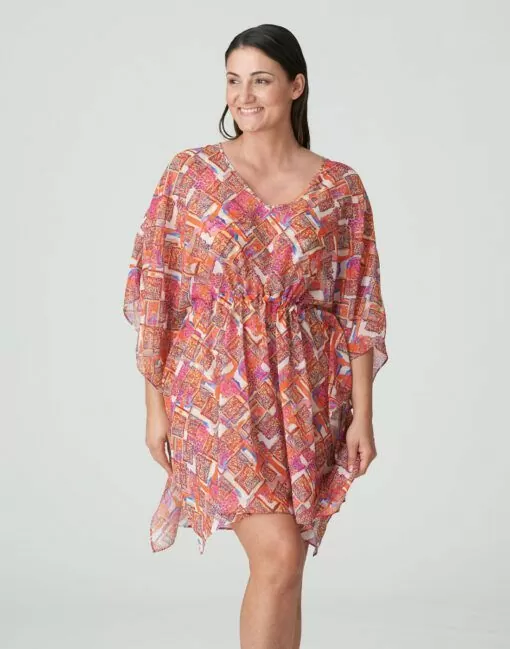 primadonna,kaftan,strandkjole,kjole,sommerkjole,strandtøy,badetøy,beachwear