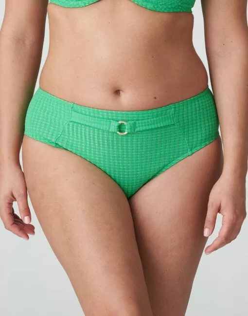 curvy dame med grønn bikinitruse fra Prima Donna