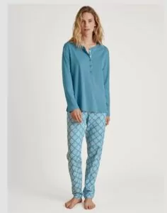 calida,nattøy,pysj,pysjamas,sleepwear,daylight,dreams,blå,bomull,cotton