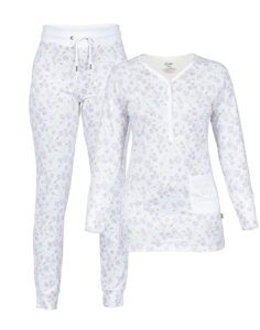 Lilleba, Ragnhild, anisrosa, mønster, nattøy, pysjamas