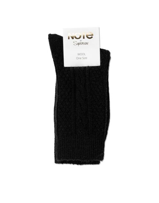 note cable sokk ull black