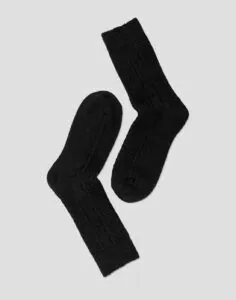 note cable sokk ull black