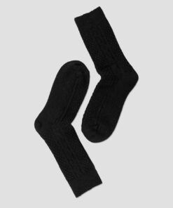 note cable sokk ull black