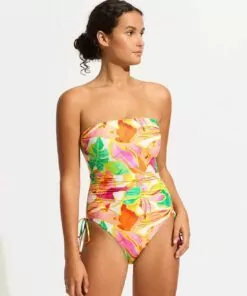 badedrakt,seafolly,beachwear,strandtøy,badetøy,bikini,seafolly,wonderland,bandeau,stroppløs
